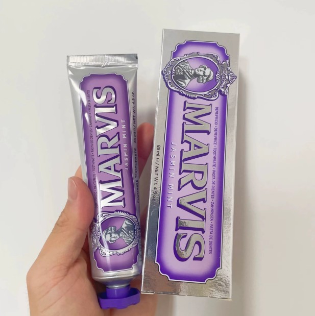 Original Marvis Toothpaste Whitening Mint Freshen Breath Remove Smoke Stains Toothpaste Teeth Whitening
